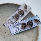 NEW Teacher Life Trio Studs