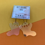 SALE- Halloween Ghost Busters Hoops