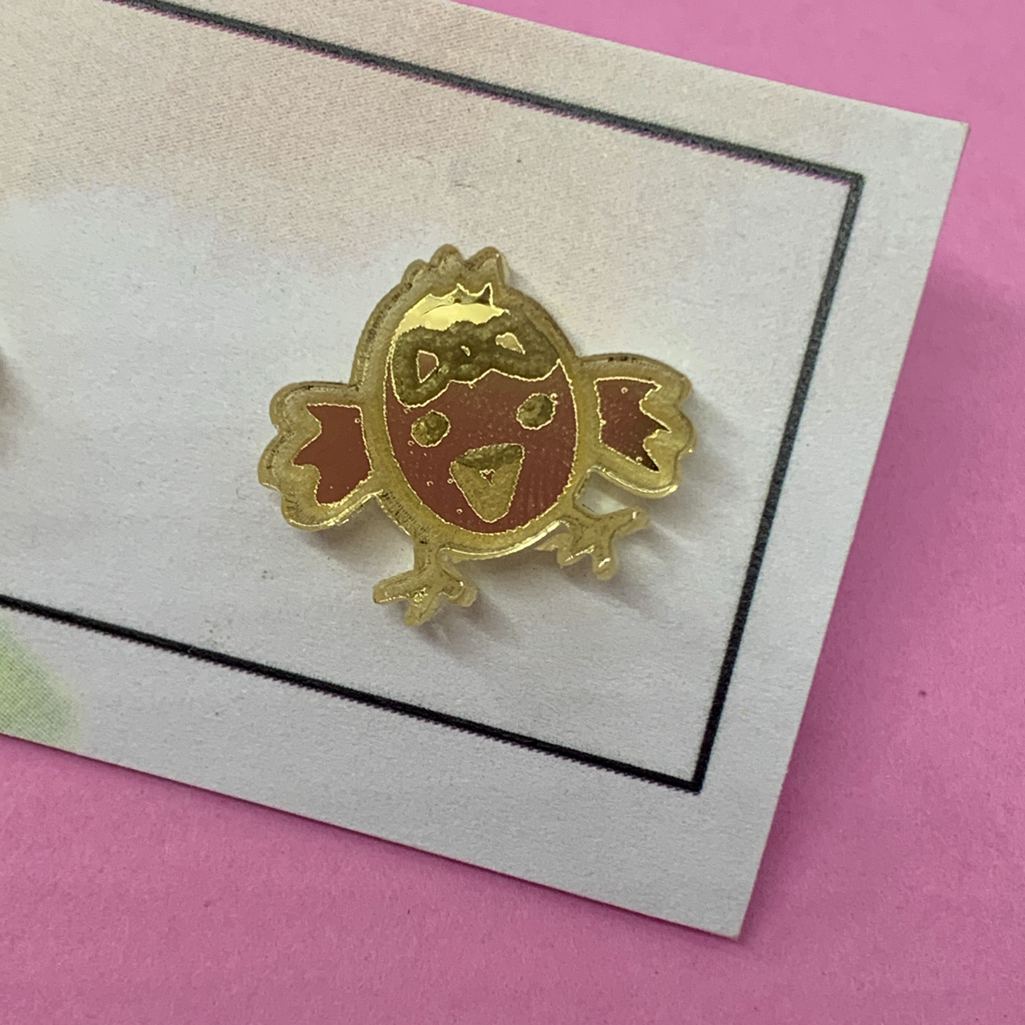 Easter baby chick studs