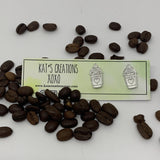 Brunch take away FRAPPUCCINO studs