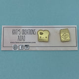 Brunch Vegemite & Toast studs