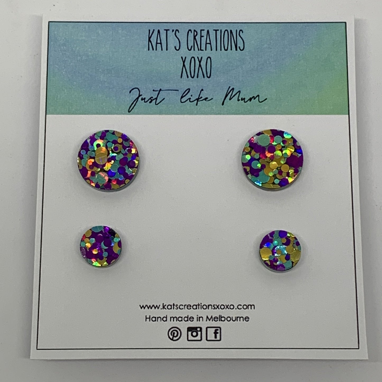 Just Like Mum- Glitter spots