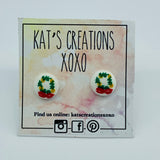 Cute as a Button Studs