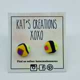 Cute as a Button Studs