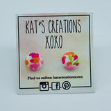 Cute as a Button Studs