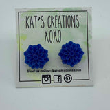 Chrysanthemum/Dahlia Resin Studs