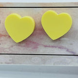 I Heart U in Solid & Strong Studs