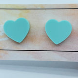 I Heart U in Solid & Strong Studs