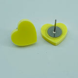 I Heart U in Solid & Strong Studs