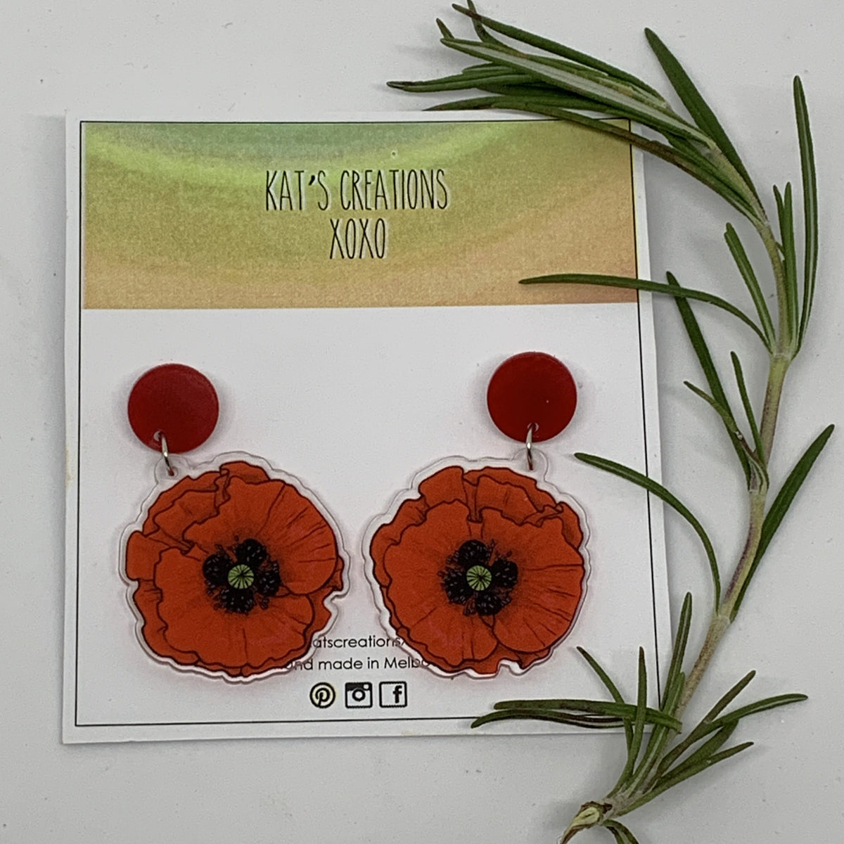 Medium Drop Earrings  Light Mauve + Poppy Donut + Medium Pill – Clay &  Clasp