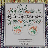 Mix Match Christmas studs