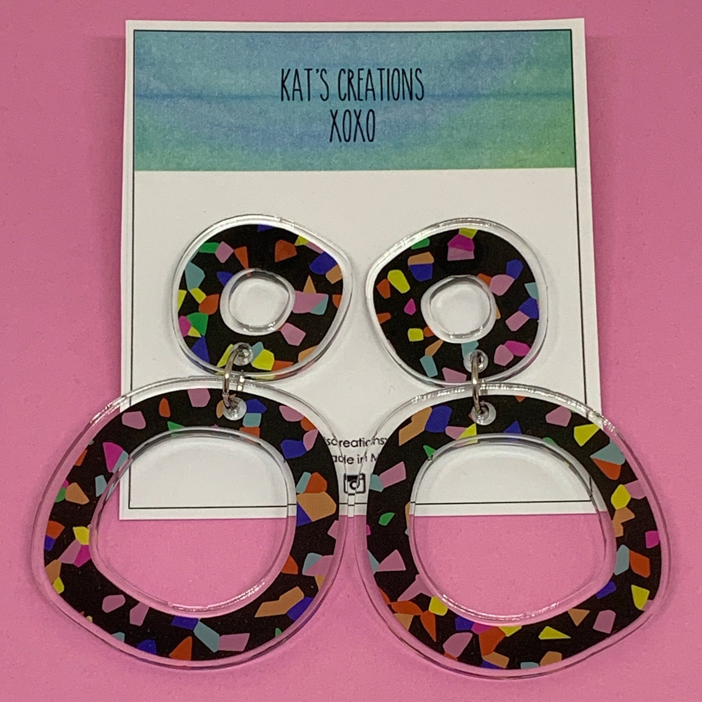 Gigi Statement Dangles- pick your colour