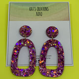 Ava Glitter dangles