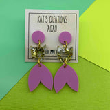 SALE Tiptoe in the Tulips Dangles