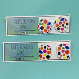 NEW Pattern Pebbles Studs