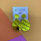 SALE Easter egg mirror dangles