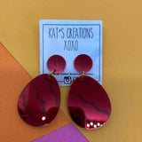 SALE Easter egg mirror dangles