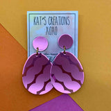 SALE Easter egg mirror dangles