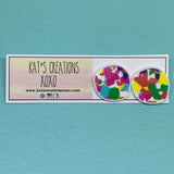 NEW Pattern Pebbles Studs