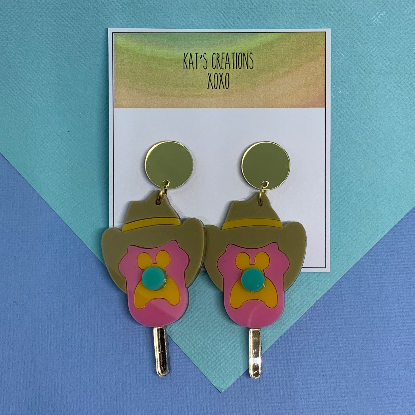 Bubble Bill Dangle or studs