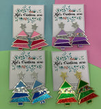 SALE- Christmas Tree Dangles