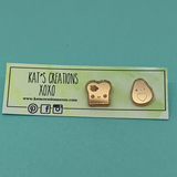 Brunch Avo & Toast studs