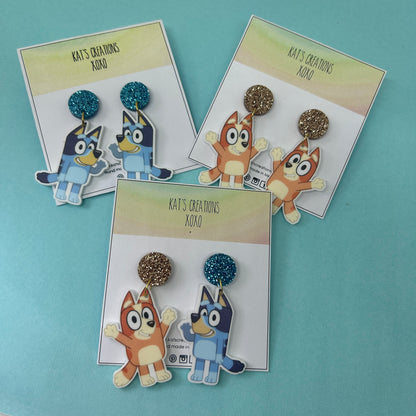 NEW Bluey Dangles