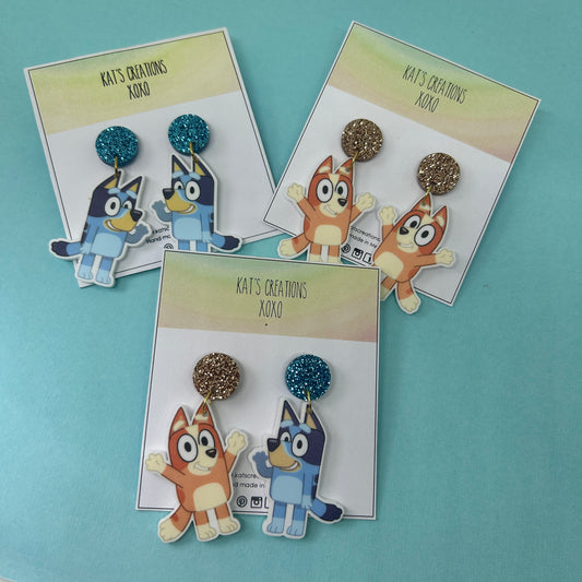 NEW Bluey Dangles