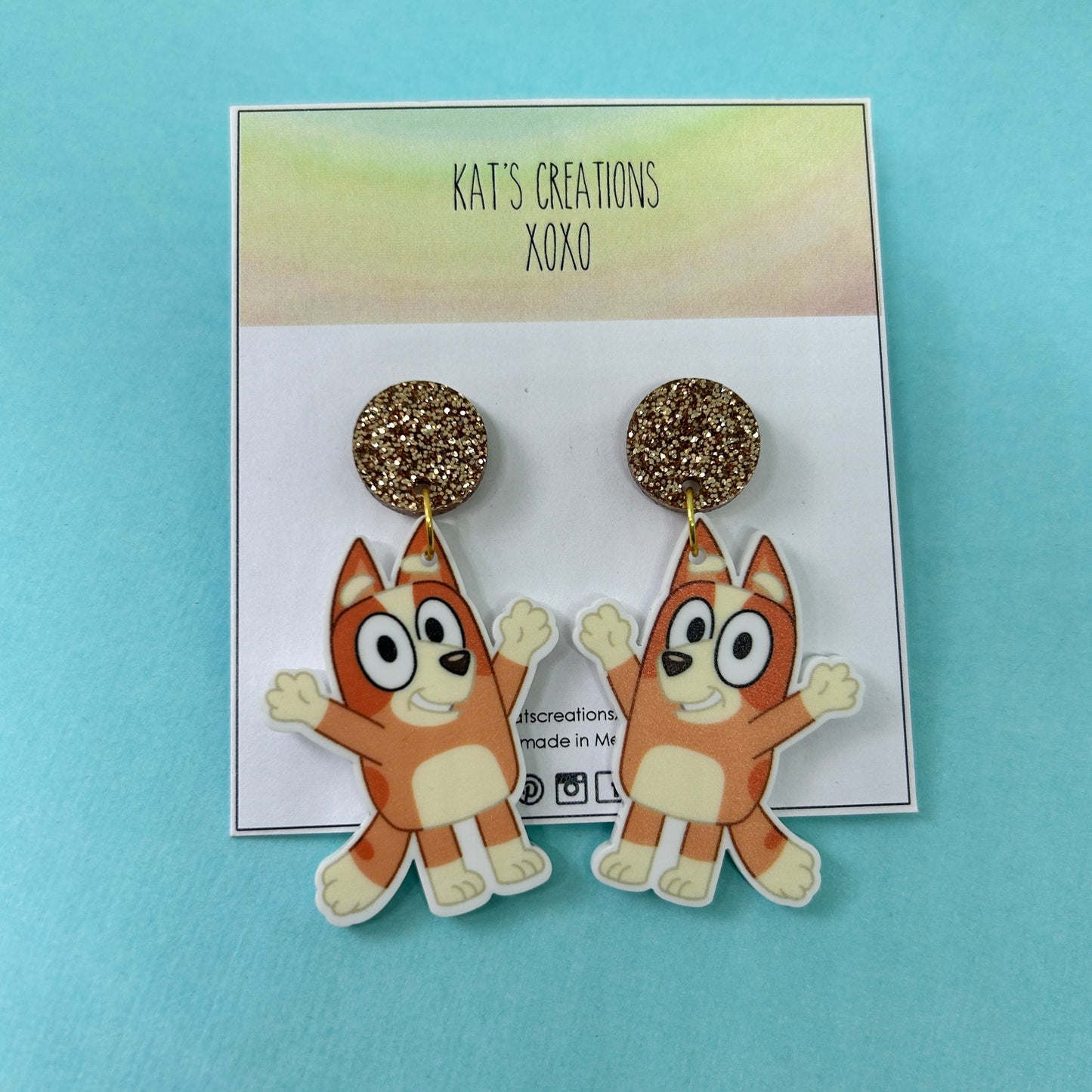 NEW Bluey Dangles