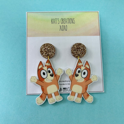 NEW Bluey Dangles