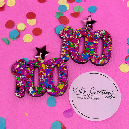 NEW 100 days of school dangles
