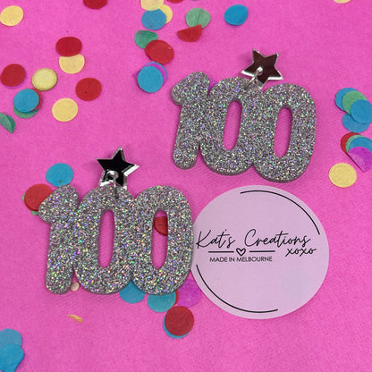 NEW 100 days of school dangles