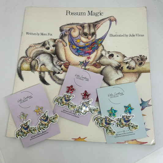 NEW Magic Possum Dangles