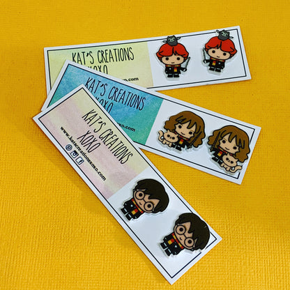 NEW Harry Potter Character Studs