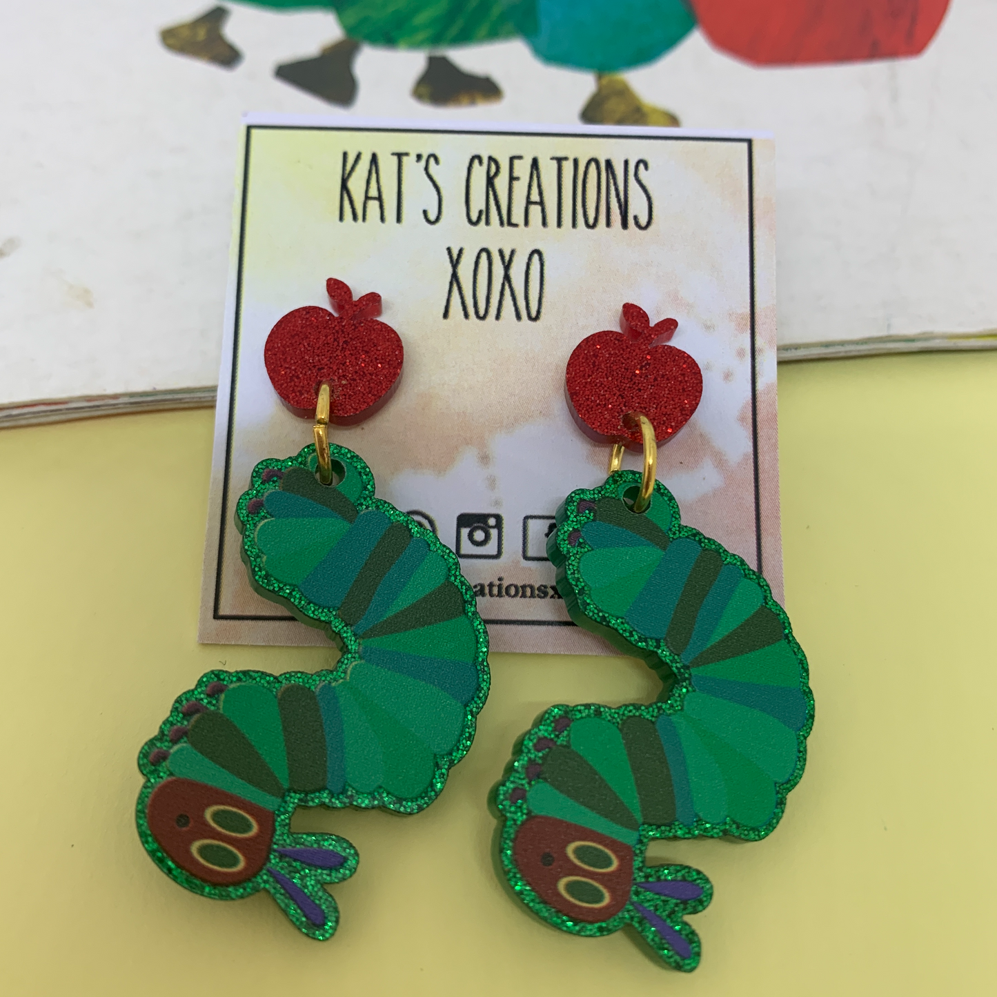 Hungry Caterpillar Dangles
