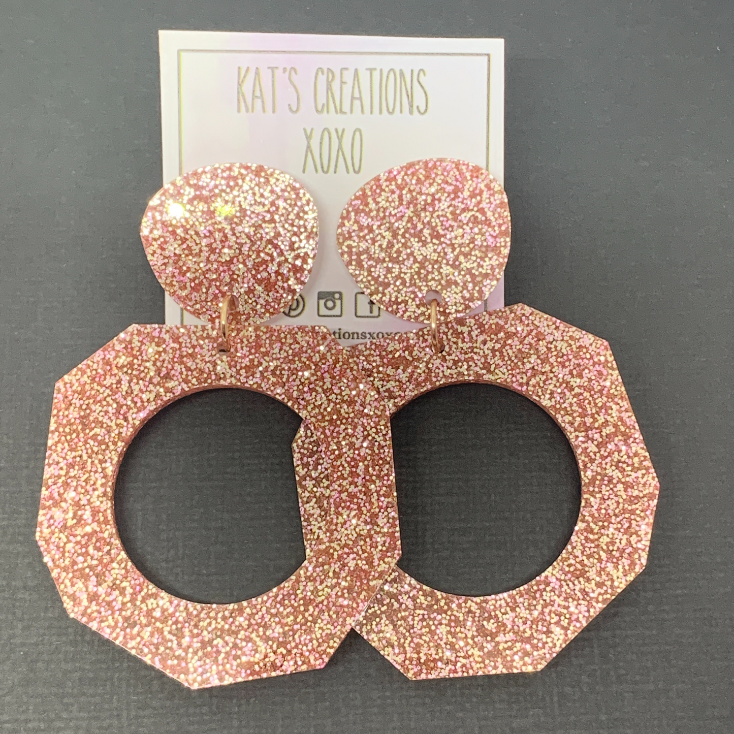 GLAMOROUS MEL dangles