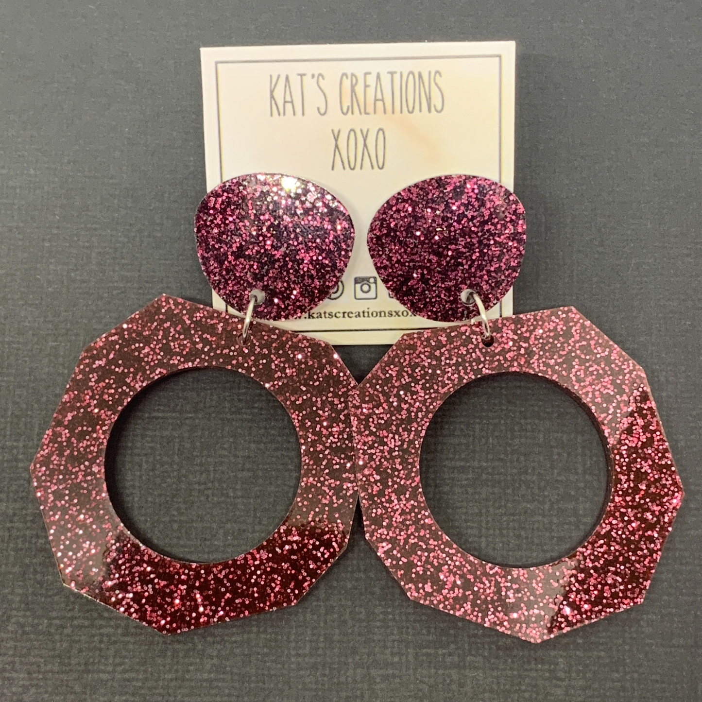 GLAMOROUS MEL dangles