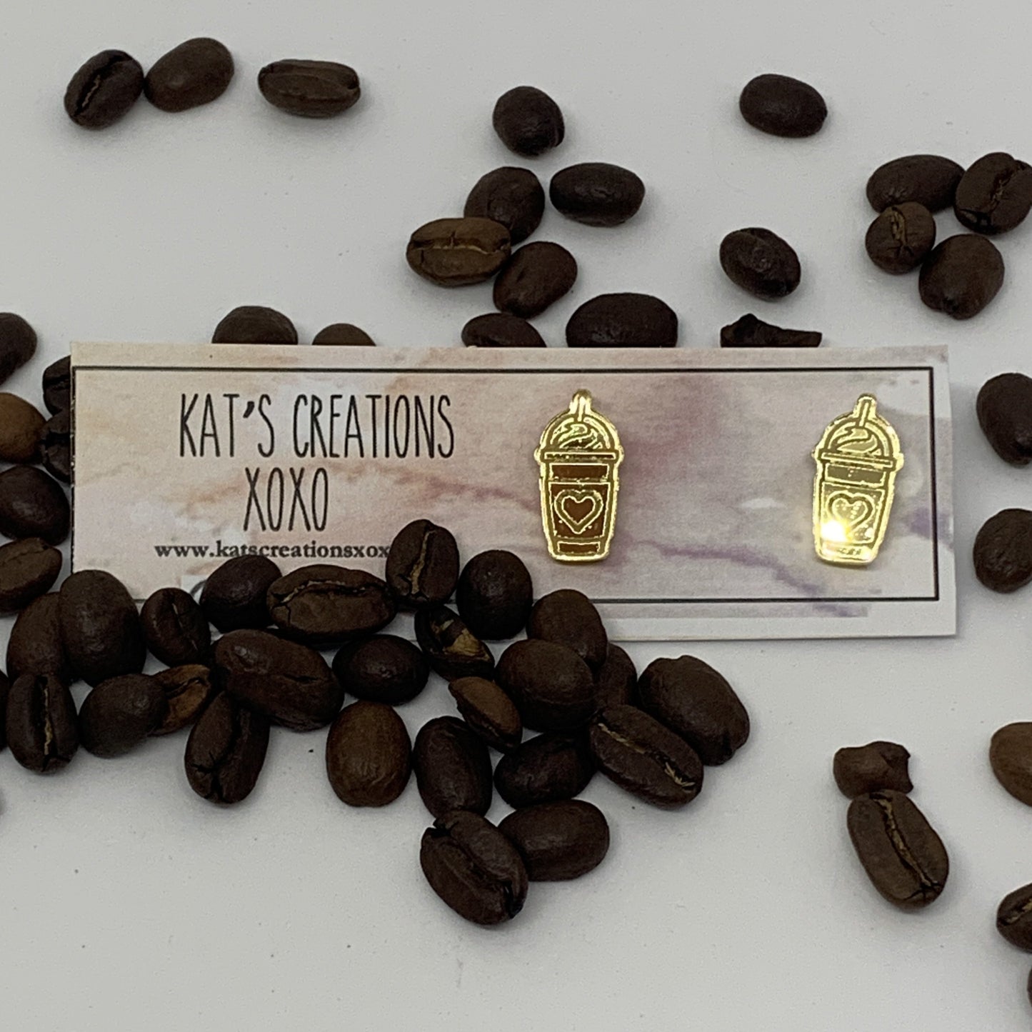 Brunch take away FRAPPUCCINO studs