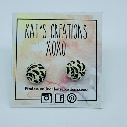 Cute as a Button Studs