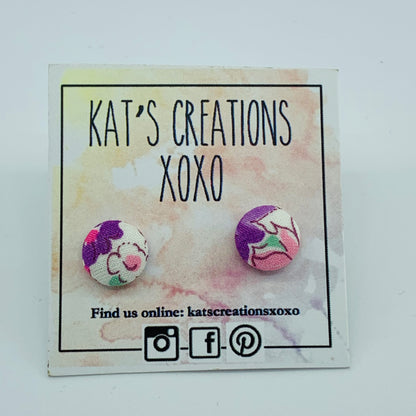 Cute as a Button Studs