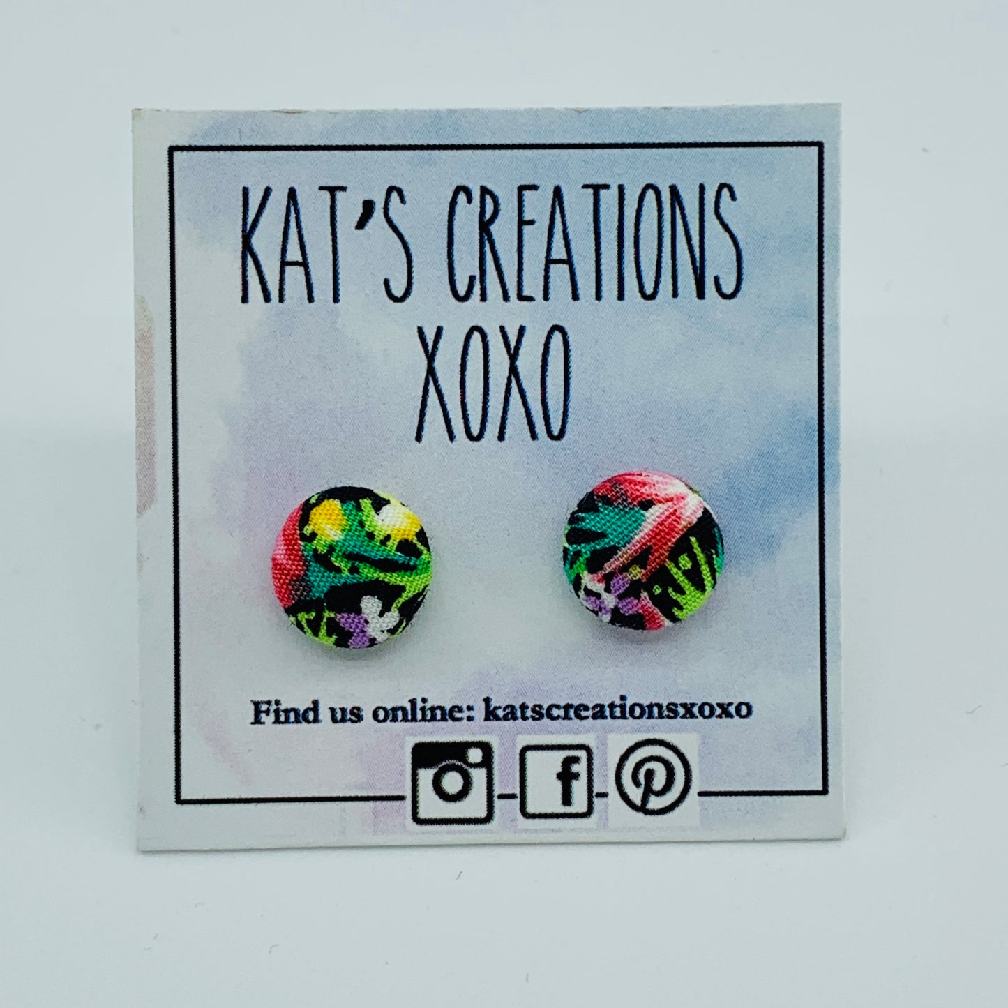 Cute as a Button Studs