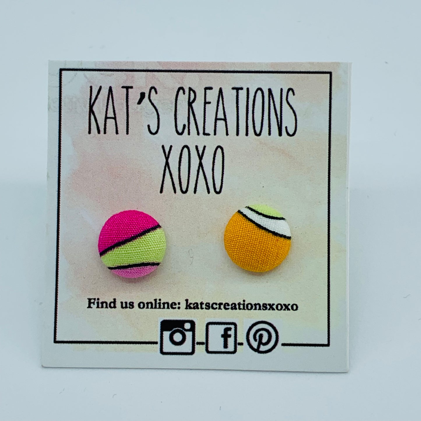 Cute as a Button Studs