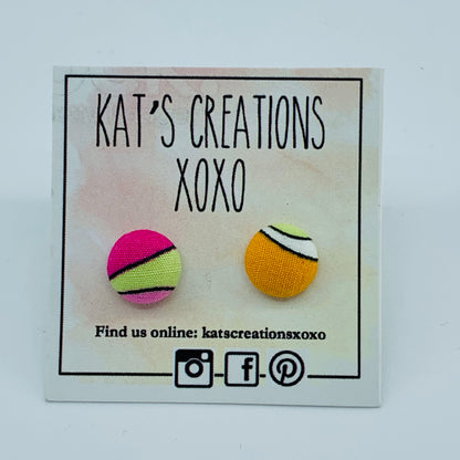 Cute as a Button Studs