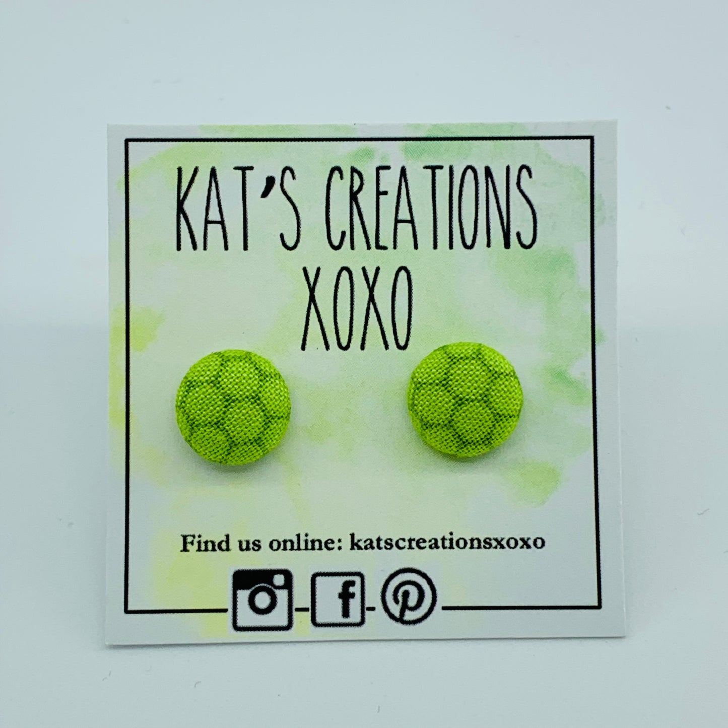 Cute as a Button Studs