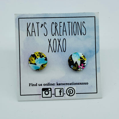 Cute as a Button Studs