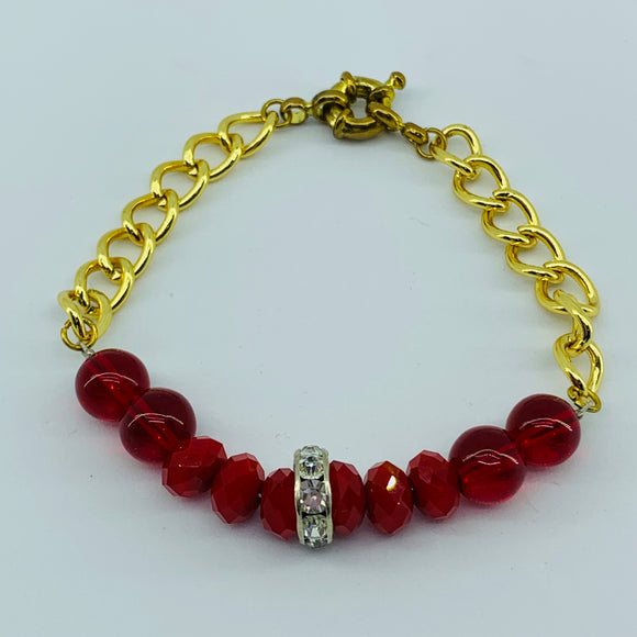 The Ombre Bracelet - Red