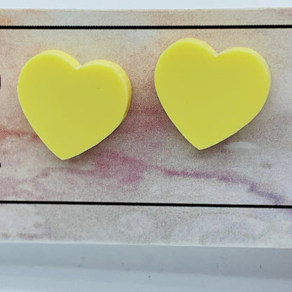 I Heart U in Solid & Strong Studs