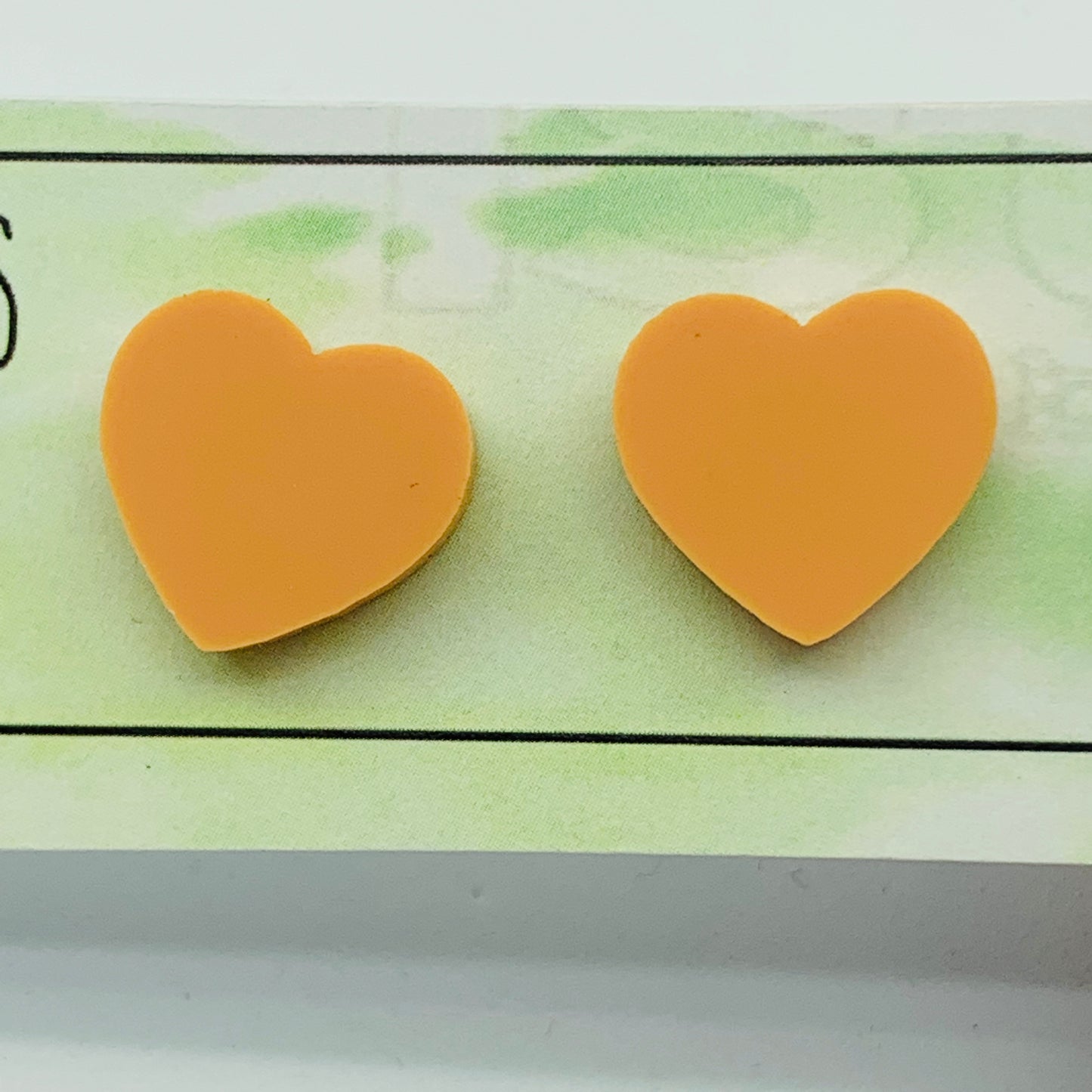 I Heart U in Solid & Strong Studs