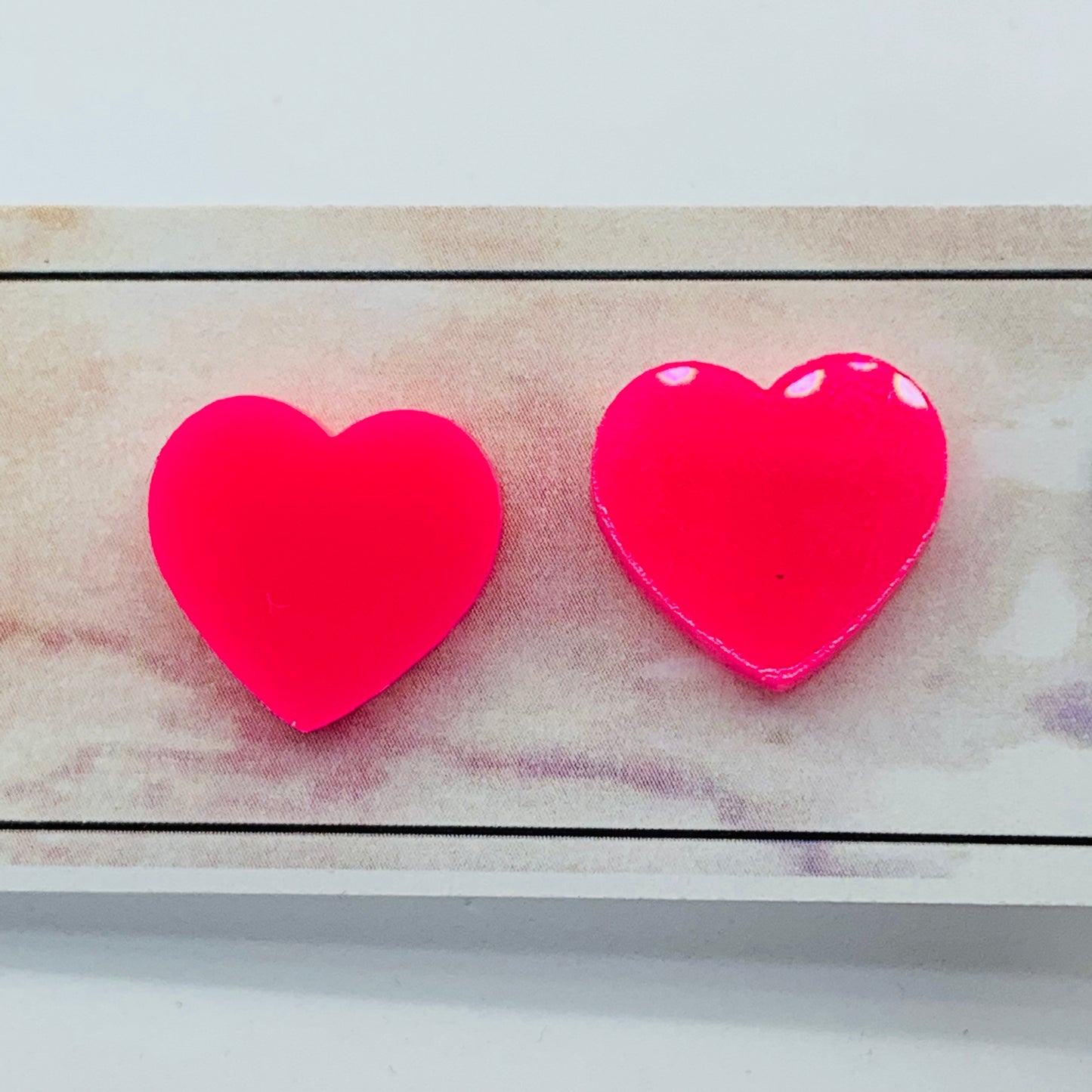 I Heart U in Solid & Strong Studs