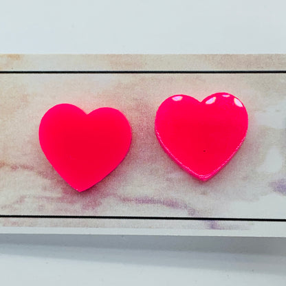 I Heart U in Solid & Strong Studs